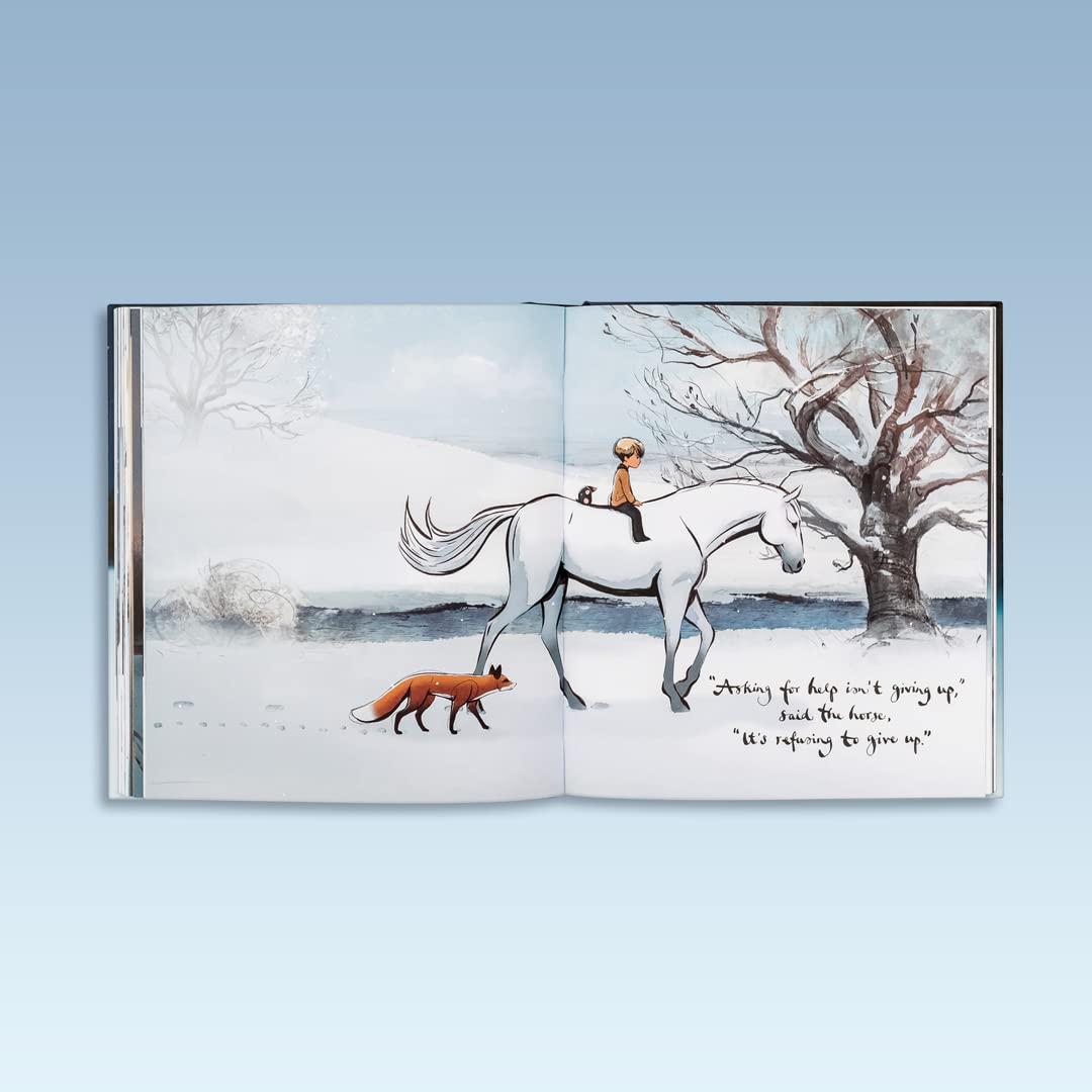 The Boy, The Mole, The Fox and The Horse by Charlie Mackesy (The Animated Story) (Original Hardcover)