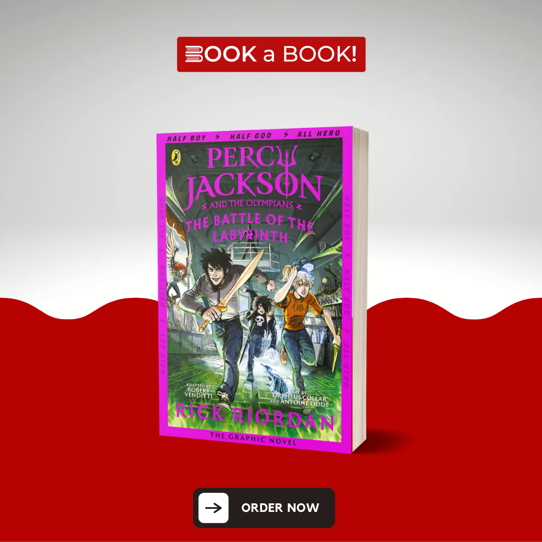 Percy Jackson and The Battle of the Labyrinth: The Graphic Novel (Book 4) (Original Imported Edition)