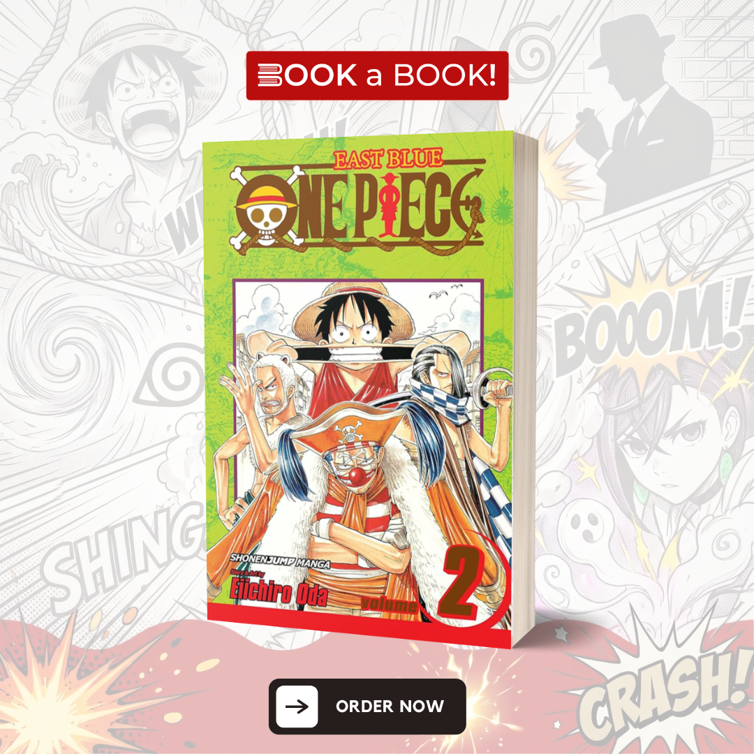 One Piece, (Volume 2) by Eiichiro Oda (MANGA)