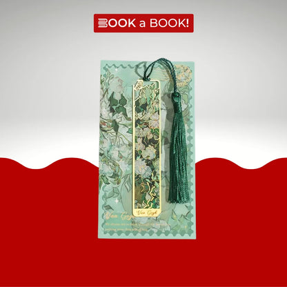Famous Paintings Metal Bookmark with Ribbon