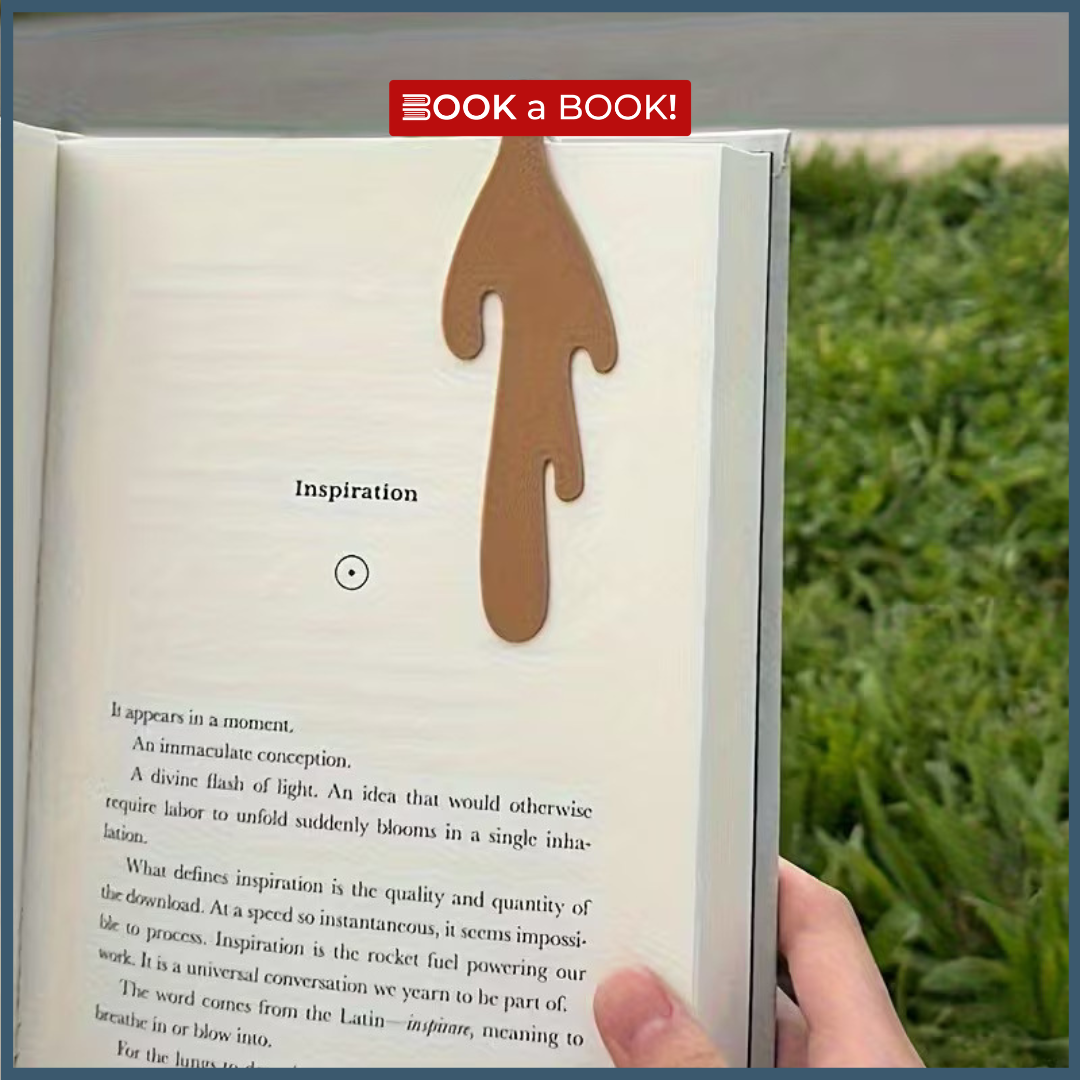 A Spilled Coffee (Faux Leather) - Bookmark