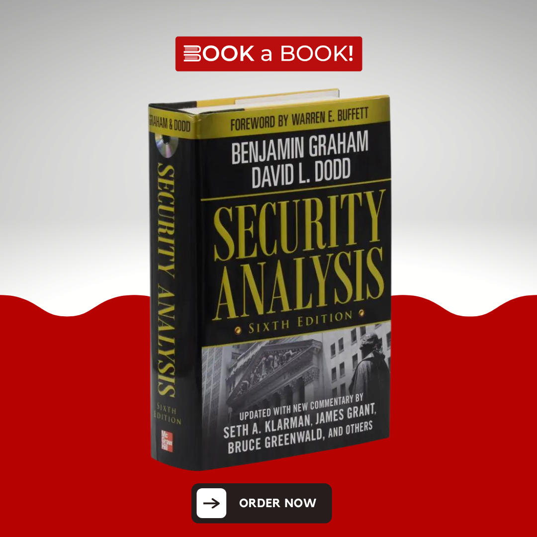 Security Analysis by Benjamin Graham David L. Dodd (Sixth Edition) with CD (Original Hardback) (Limited Edition)