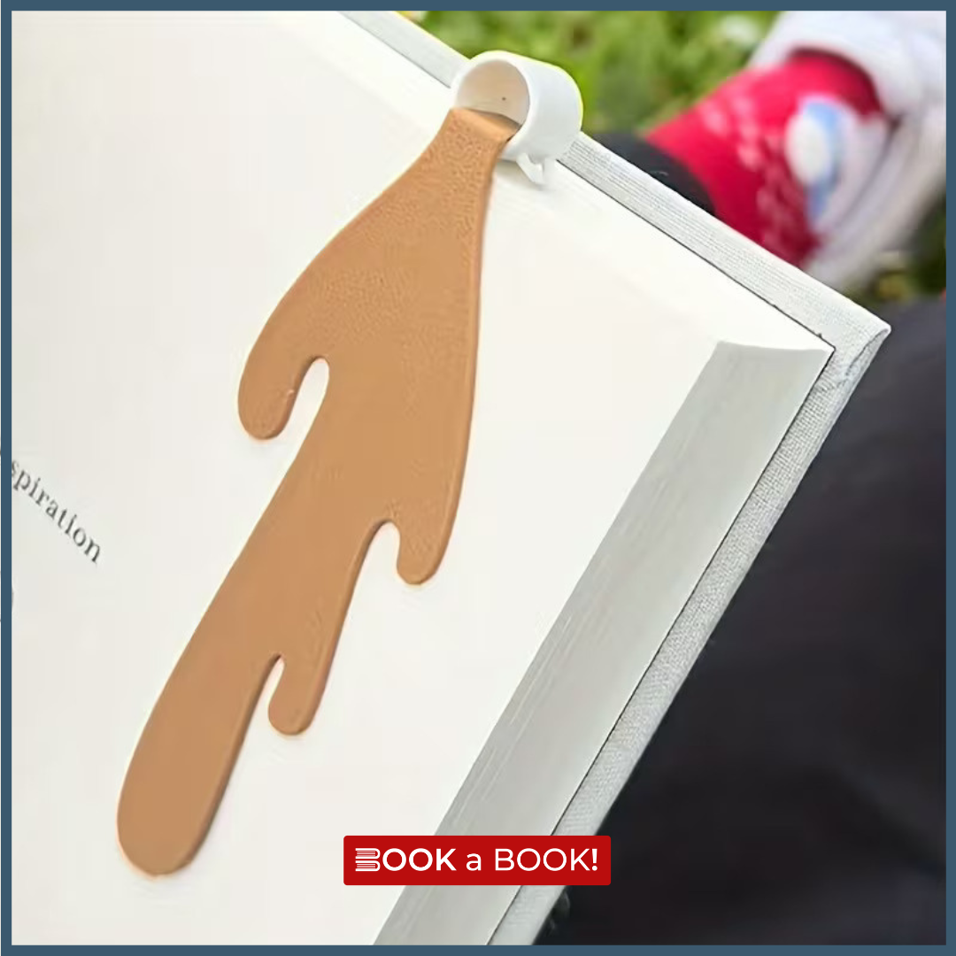 A Spilled Coffee (Faux Leather) - Bookmark