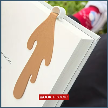 A Spilled Coffee (Faux Leather) - Bookmark