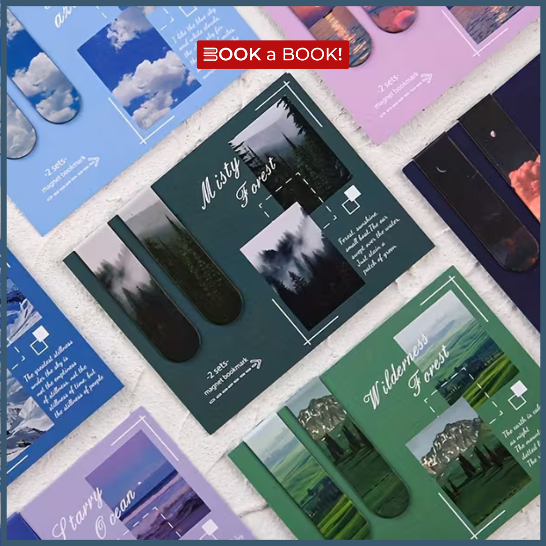Magnetic Bookmarks (Pack of 2 Bookmarks) (Natural Scenery)