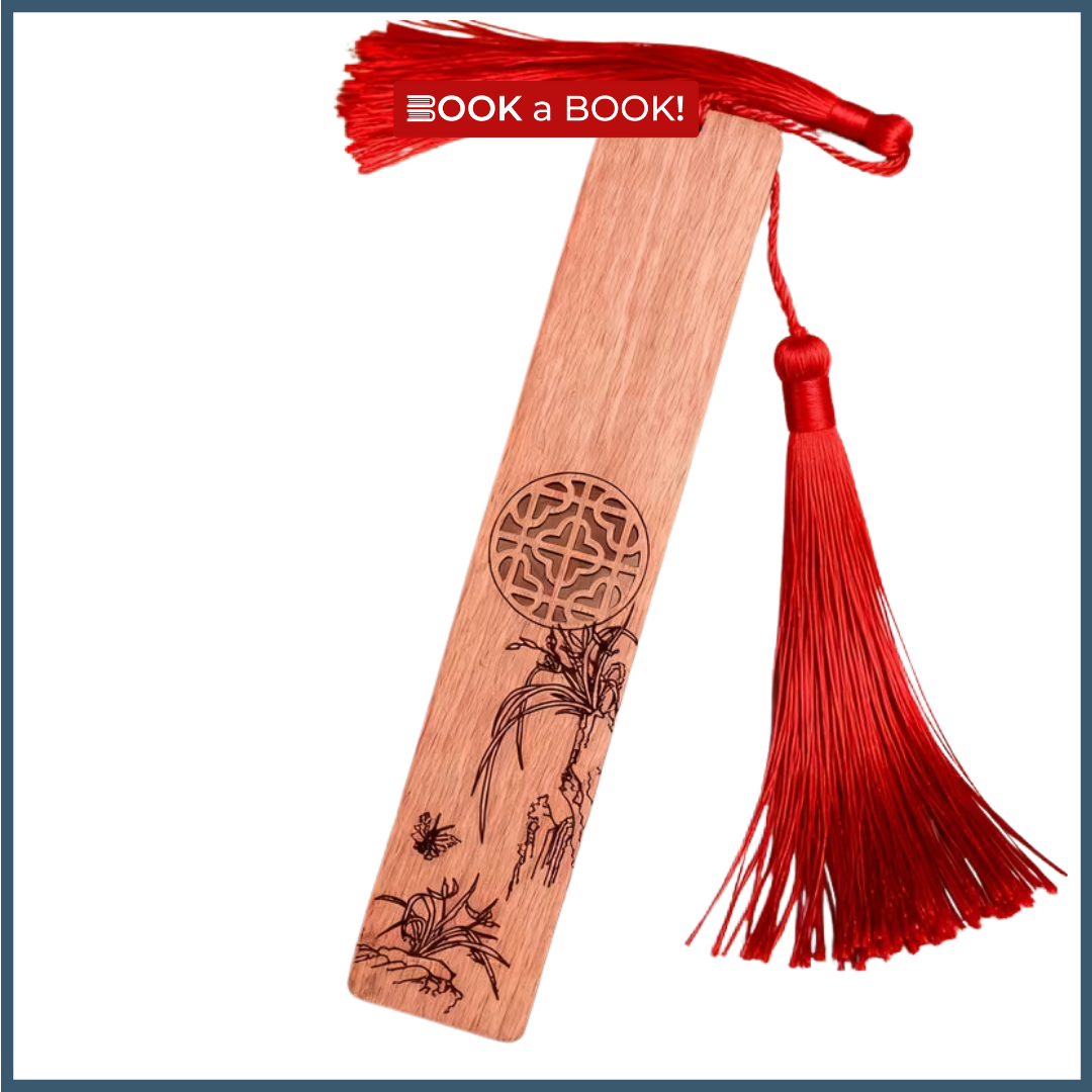 Wooden Bookmarks - Set of 4 Pieces