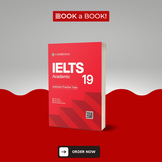 IELTS Academic Training 19 Book (Only) with Audio Files Included