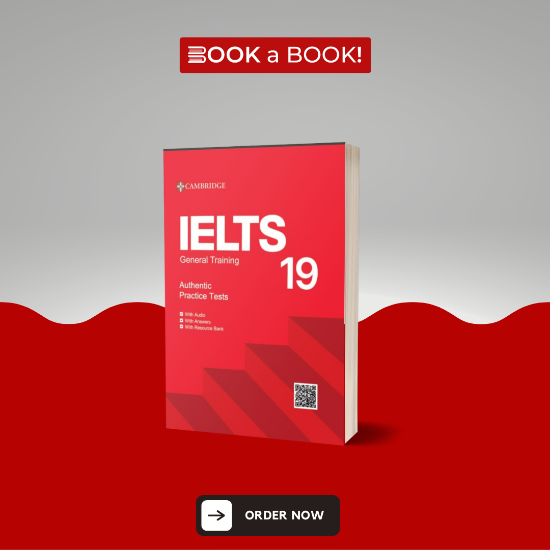 IELTS General Training 19 Book (Only) with Audio Files Included