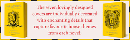 Harry Potter (Hufflepuff House Edition Boxed Set with Yellow Edges) (Exclusive Limited Edition) by J. K. Rowling