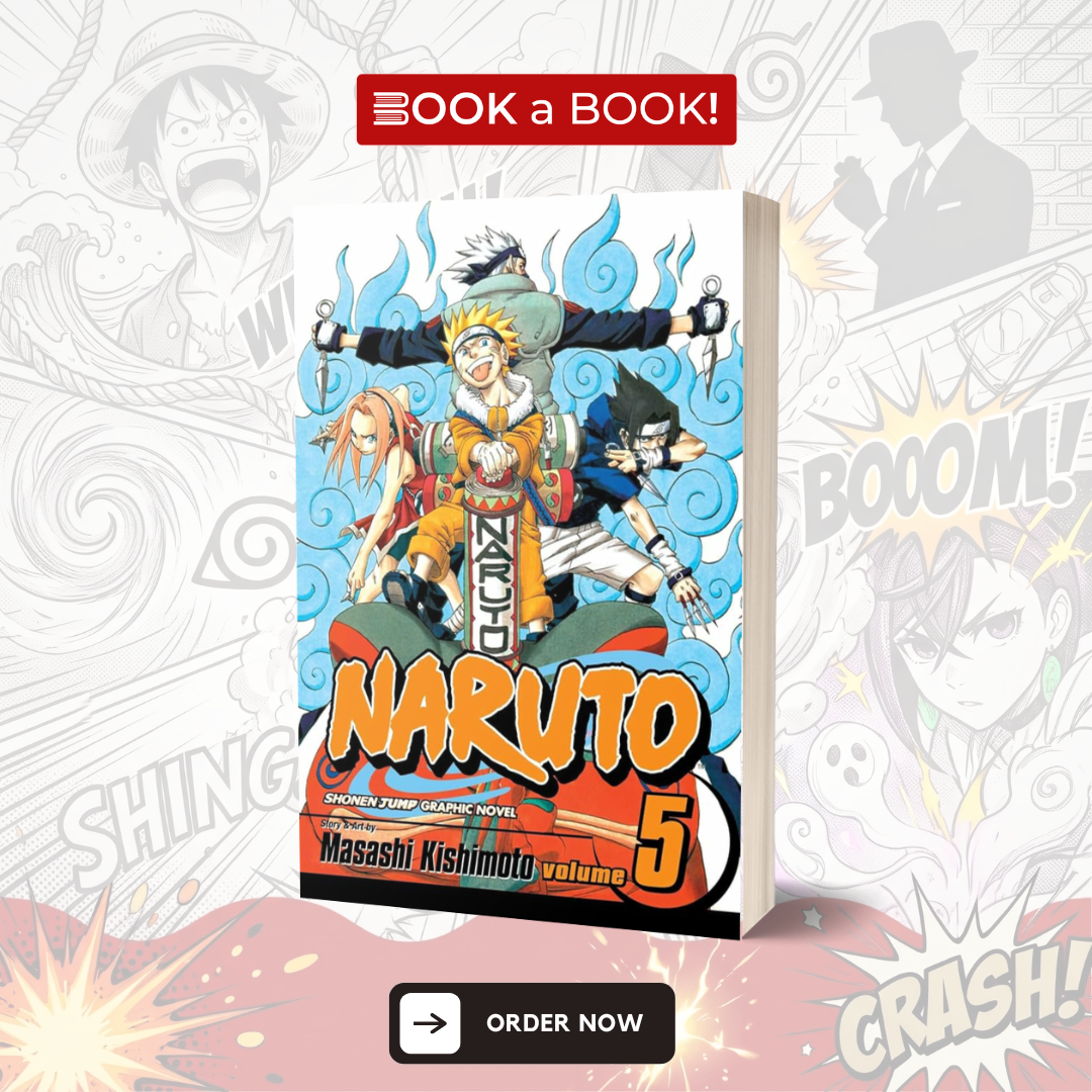 Naruto, (Volume 1 to 5) (Set of 5) by Masashi Kishimoto (MANGA)