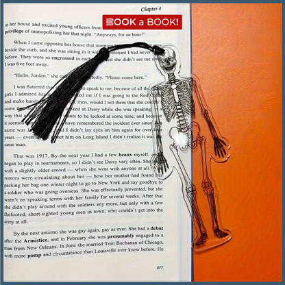 Acrylic - Skeleton, Skull Bookmark