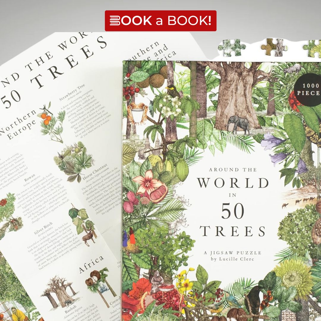 Around The World in 50 Trees (Jigsaw Puzzle) (Laurence King ) (1000 Pieces Puzzle)