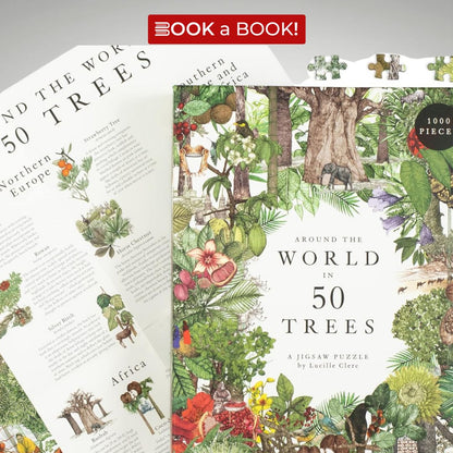 Around The World in 50 Trees (Jigsaw Puzzle) (Laurence King ) (1000 Pieces Puzzle)