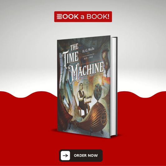 The Time Machine Book by H. G. Wells (Graphical Illustrated Novel )(Original Hardcover) (Imported Edition)