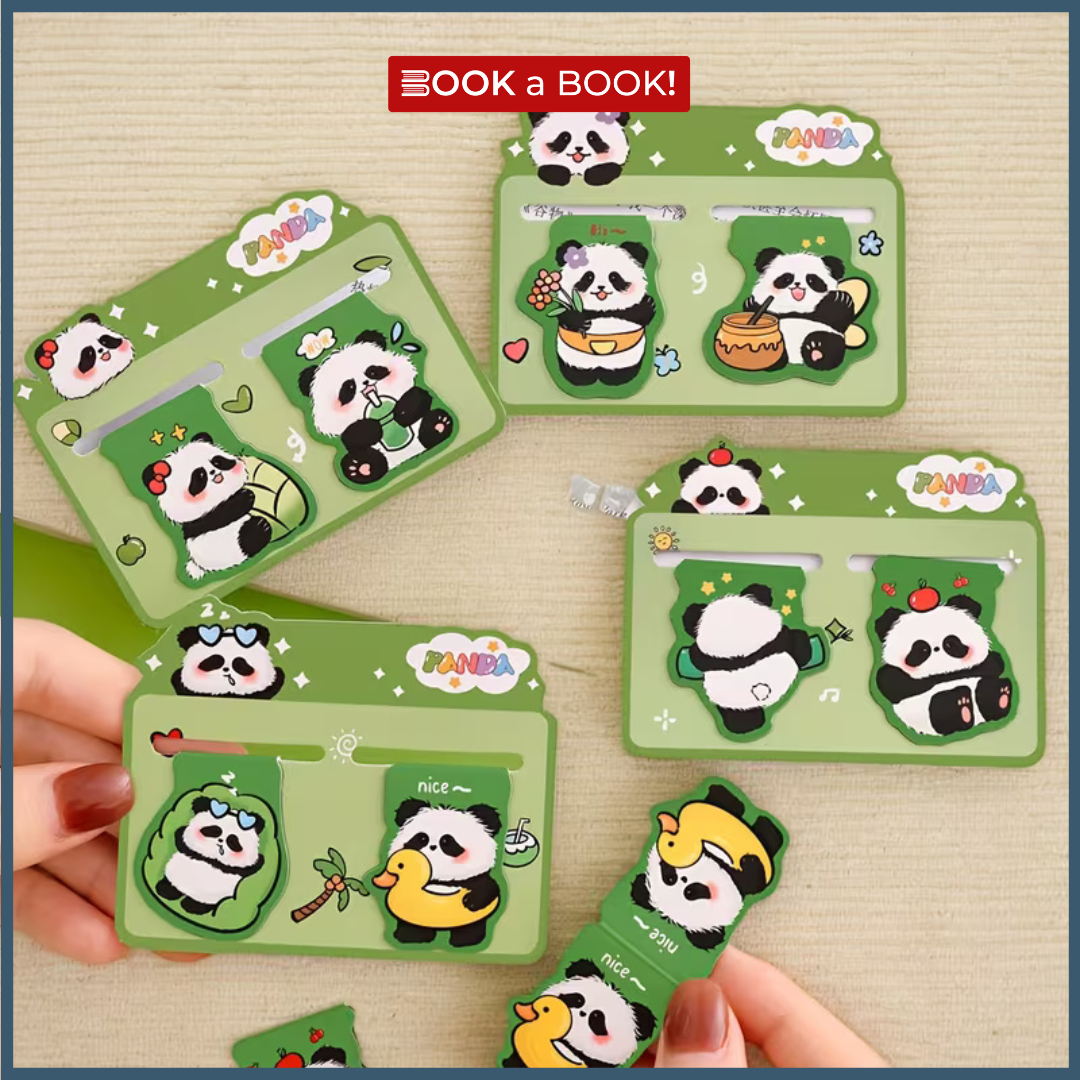 Panda Magnetic Bookmarks (Panda Design)