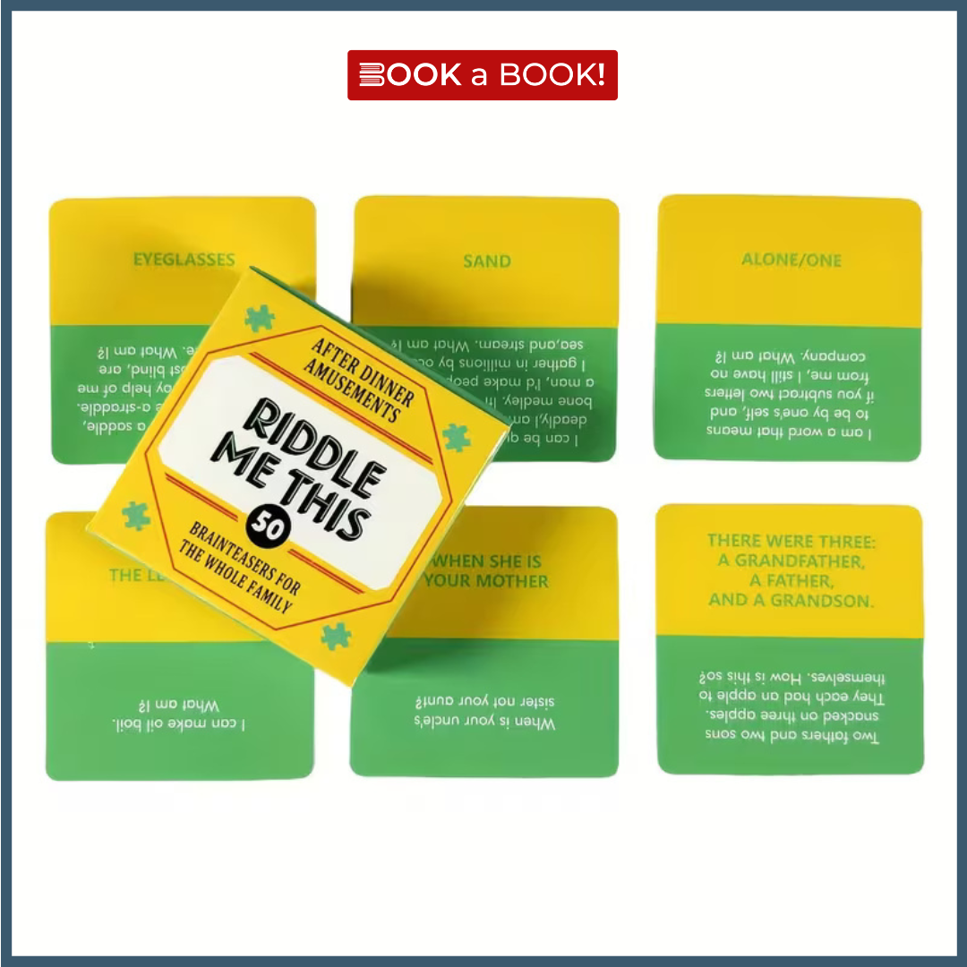 After Dinner Amusements: Riddle Me This : 50 Riddles (Mini Riddle Box - an Exciting Party Game)