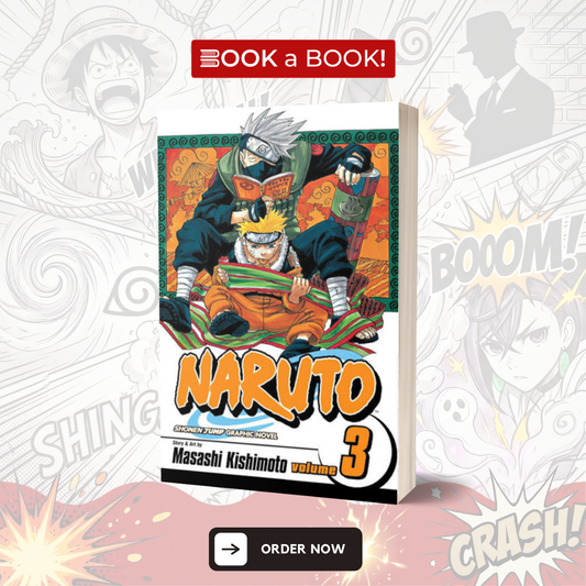 Naruto, (Volume 3) by Masashi Kishimoto (MANGA)