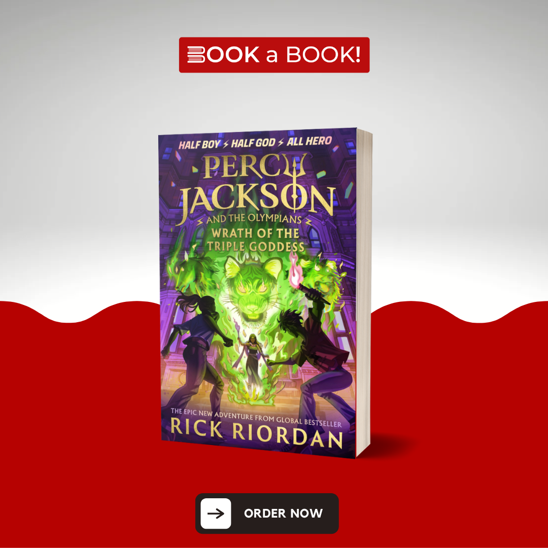 Percy Jackson and the Olympians: Wrath of the Triple Goddess (Book 7 of 7) by Rick Riordan (Original Book)