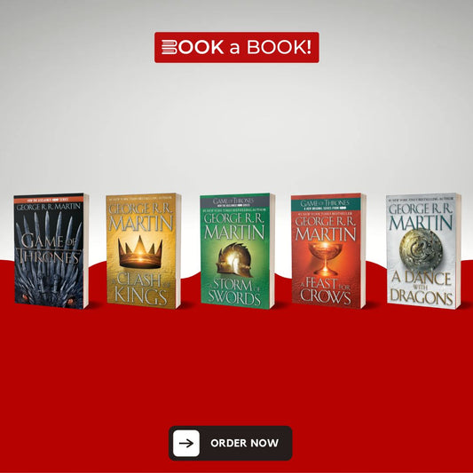 Game of Thrones Series (A Song of Ice and Fire Series) (5 Books Set) by George R. R. Martin (Limited Edition)