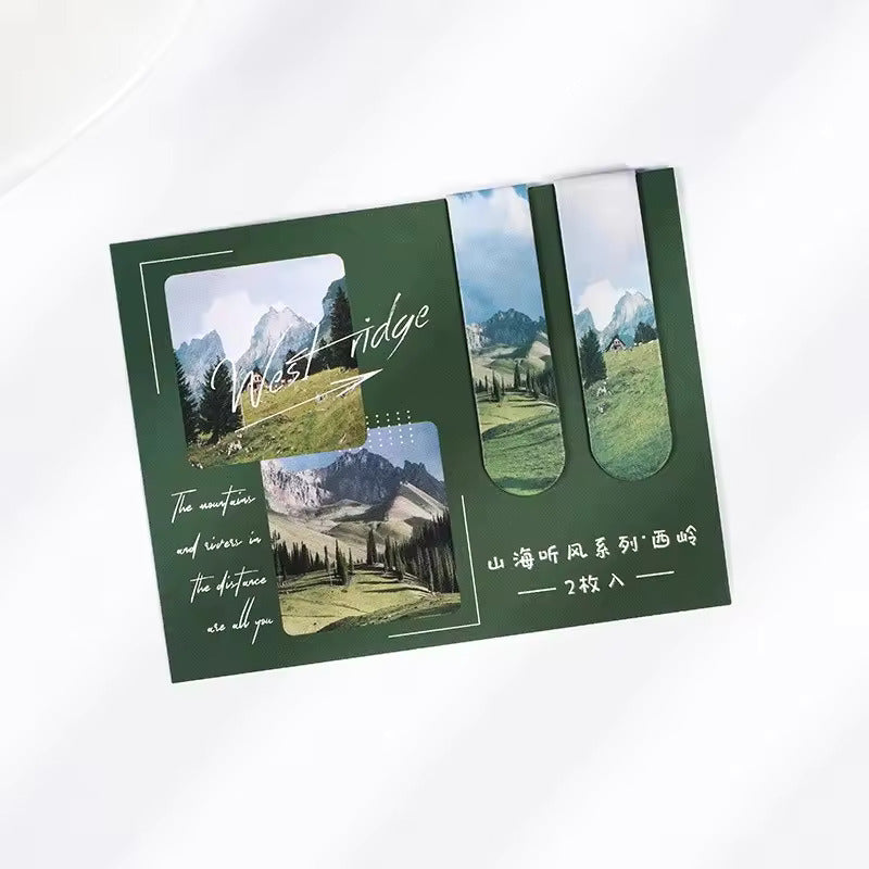 Magnetic Bookmarks (Pack of 2 Bookmarks)
