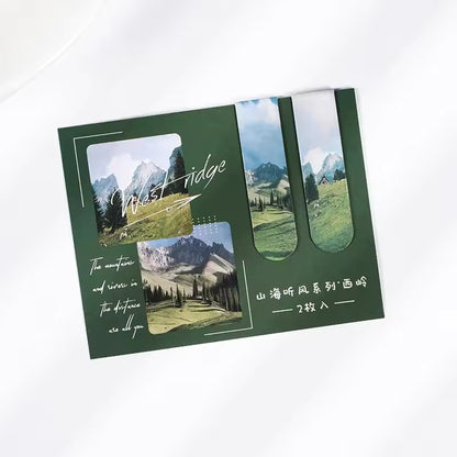 Magnetic Bookmarks (Pack of 2 Bookmarks)