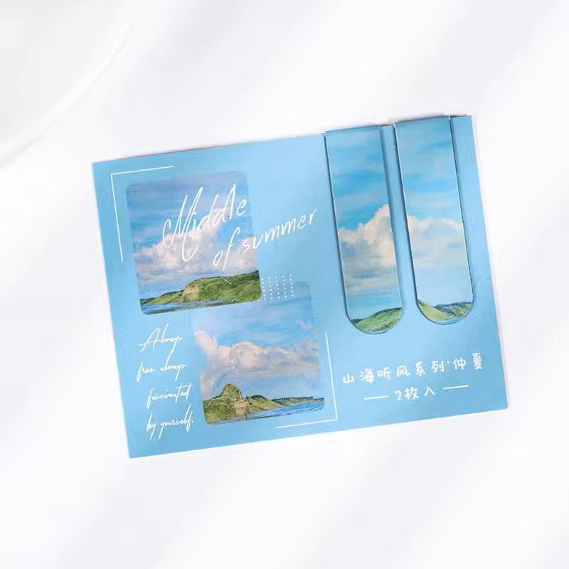 Magnetic Bookmarks (Pack of 2 Bookmarks)