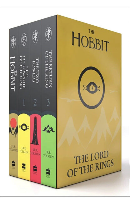 The Lord of the Rings and The Hobbit by J.R.R. Tolkien (Original 4 Books Box Set) (Imported Limited Edition)