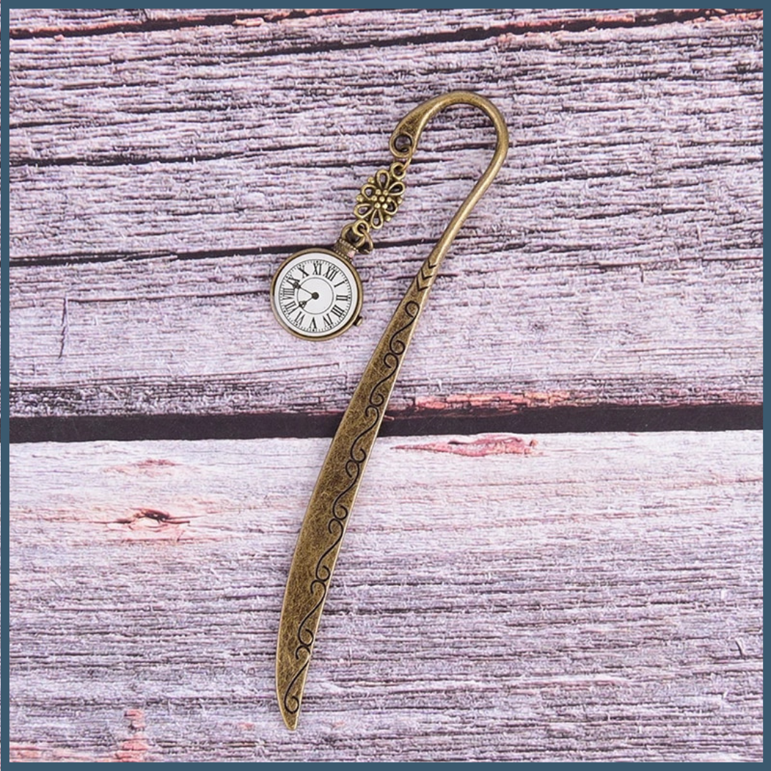 Vintage Style Metal Bookmark