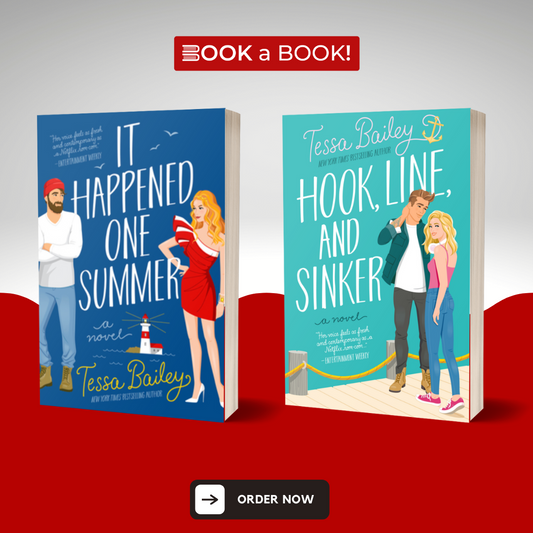 Set of It Happened One Summer and Hook, Line, and Sinker by Tessa Bailey (Bellinger Sisters Series)