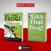 Set of Eat that Frog and Kiss That Frog by Brian Tracy