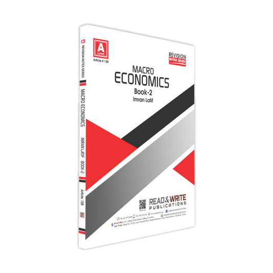 Cambridge Macro Economics AS-Level Book 2 Revision Notes Series By Imran Latif - Book A Book