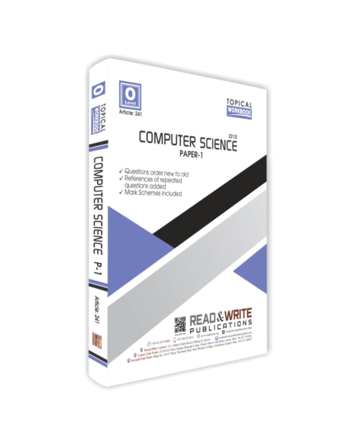 Cambridge Computer Science O Level Paper-1 Work Book Series By Editori ...