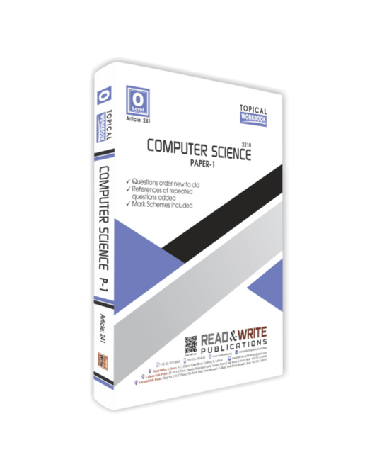 Cambridge Computer Science O Level Paper-1 Work Book Series By Editorial Board - Book A Book