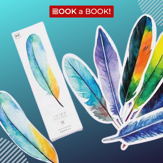 Feather Paper Bookmark - Premium Quality Bookmark