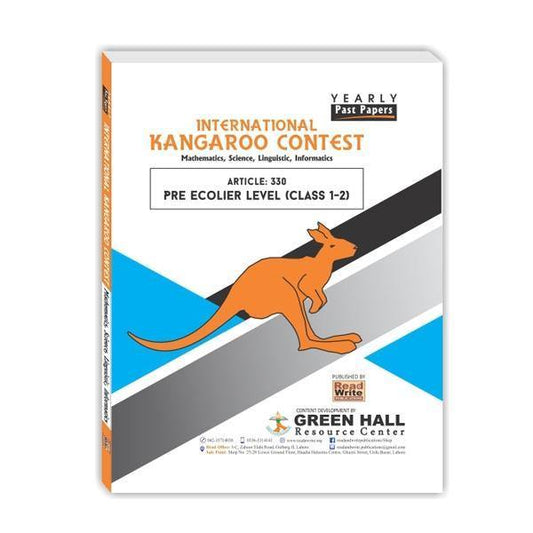 International Kangaroo Contest Pre Ecolier Level (Class 1-2) (Yearly) by Editorial Board - Book A Book