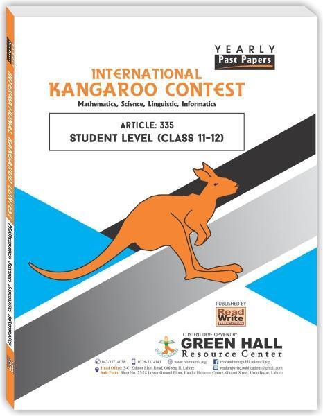 International Kangaroo Contest Student Level (Class 11-12) Yearly Past Papers By Editorial Board - Book A Book