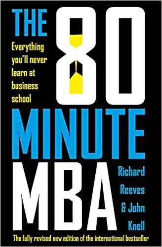 The 80 Minute MBA: Everything You'll Never Learn at Business School by Richard Reeves - Book A Book