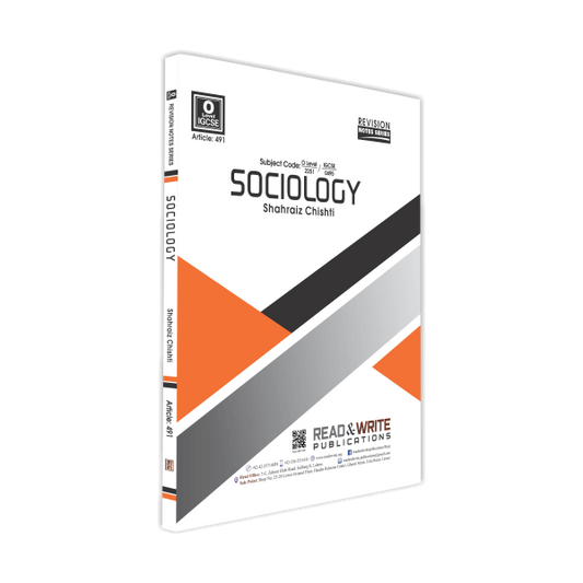 Cambridge O-Level Sociology Notes by Shahraiz Chishti - Book A Book