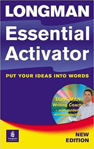 Longman Essential Activator - Dictionary - Book A Book