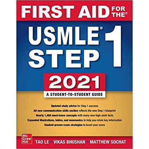First Aid for the USMLE Step 1 2021, Thirty First Edition - Book A Book