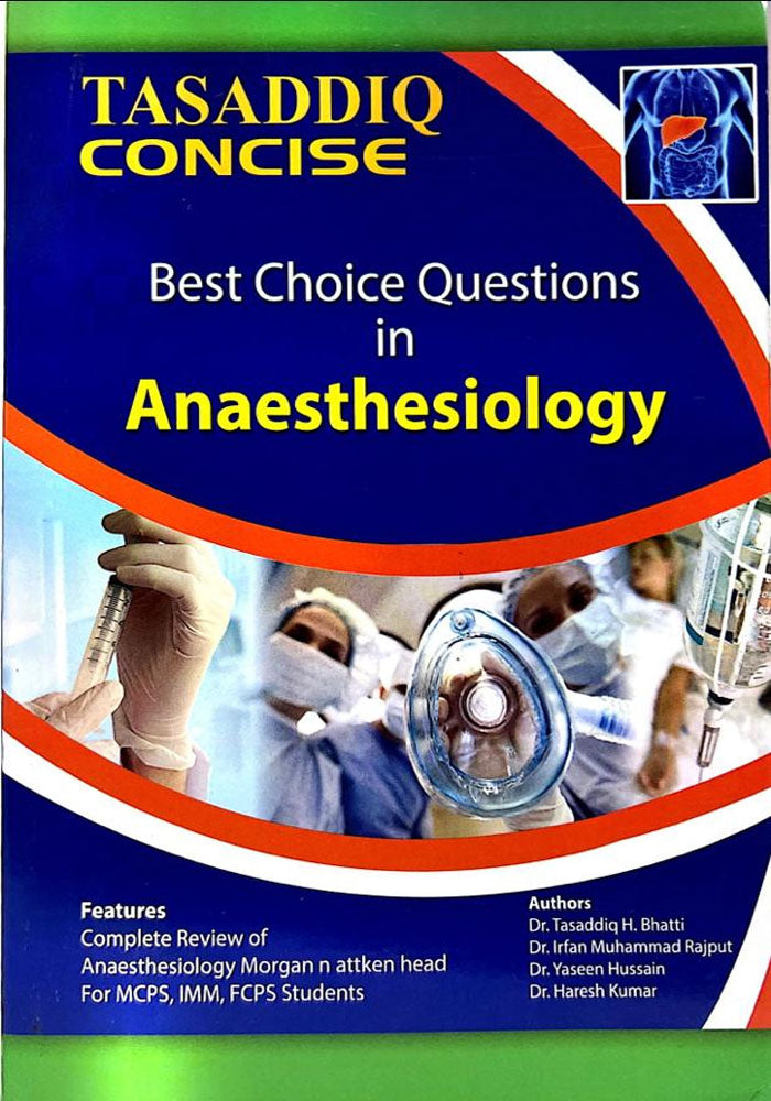 Best Choice Question in Anaesthesiology