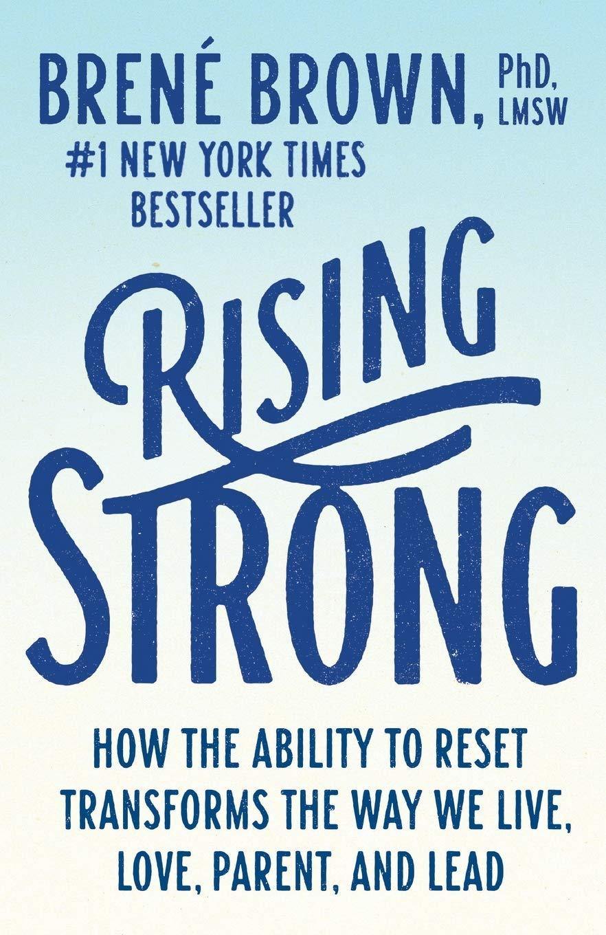 Rising Strong Book by Brené Brown - Book A Book