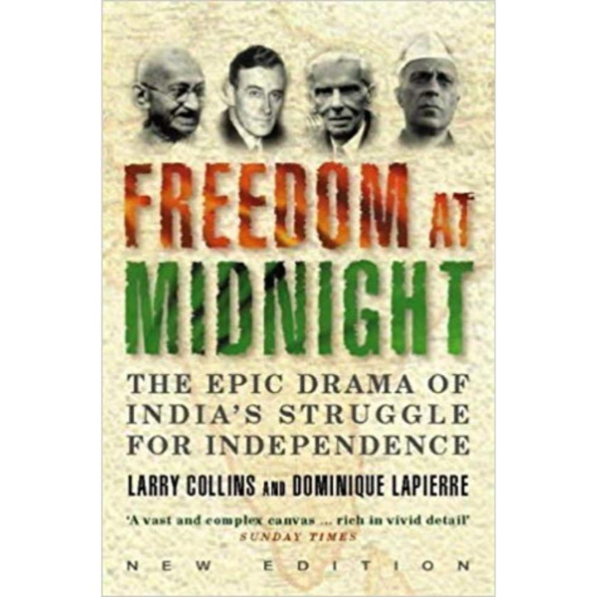 Freedom at Midnight by Collins - Book A Book