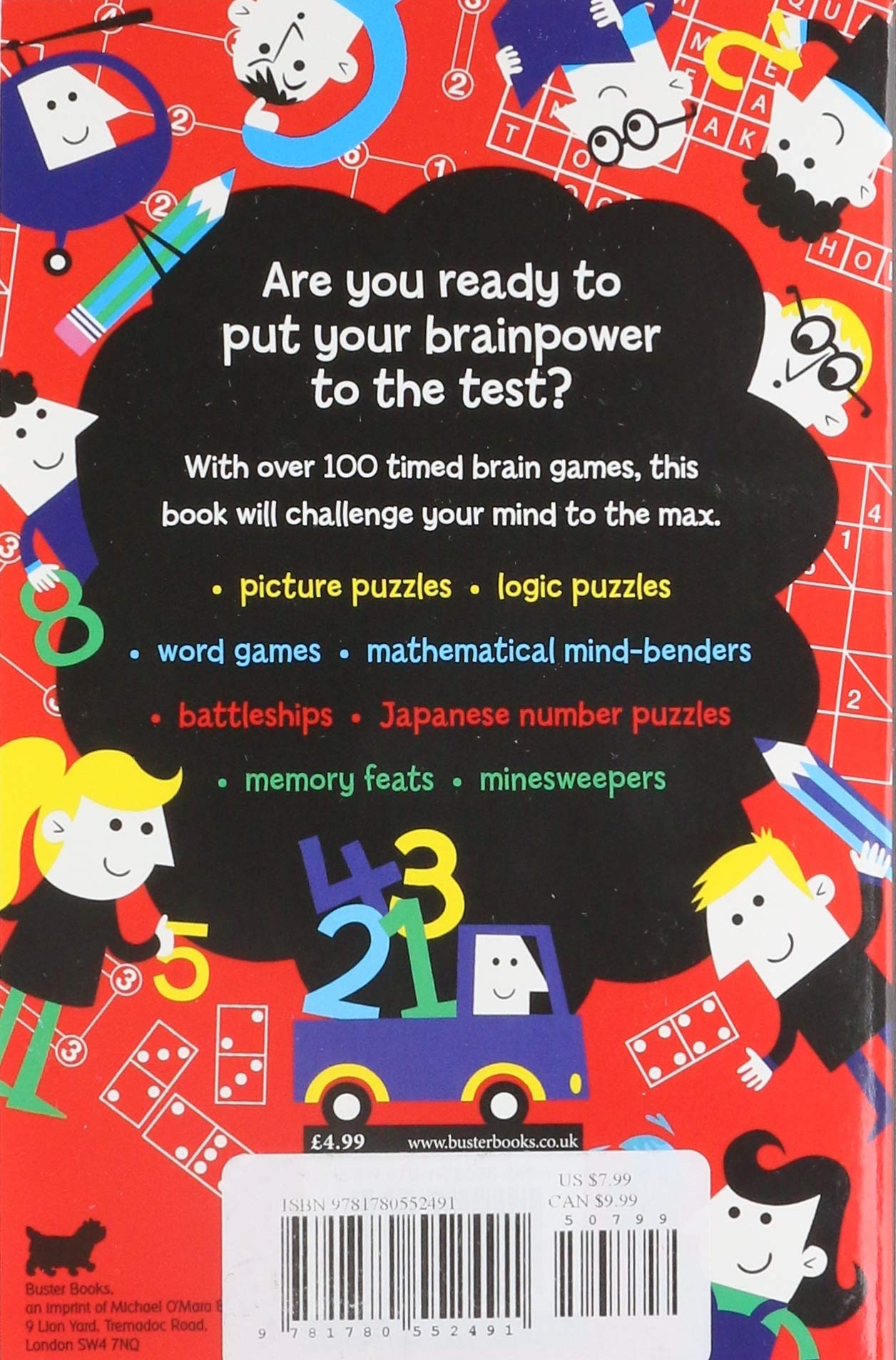 Brain Games for Clever Kids: Puzzles to Exercise Your Mind