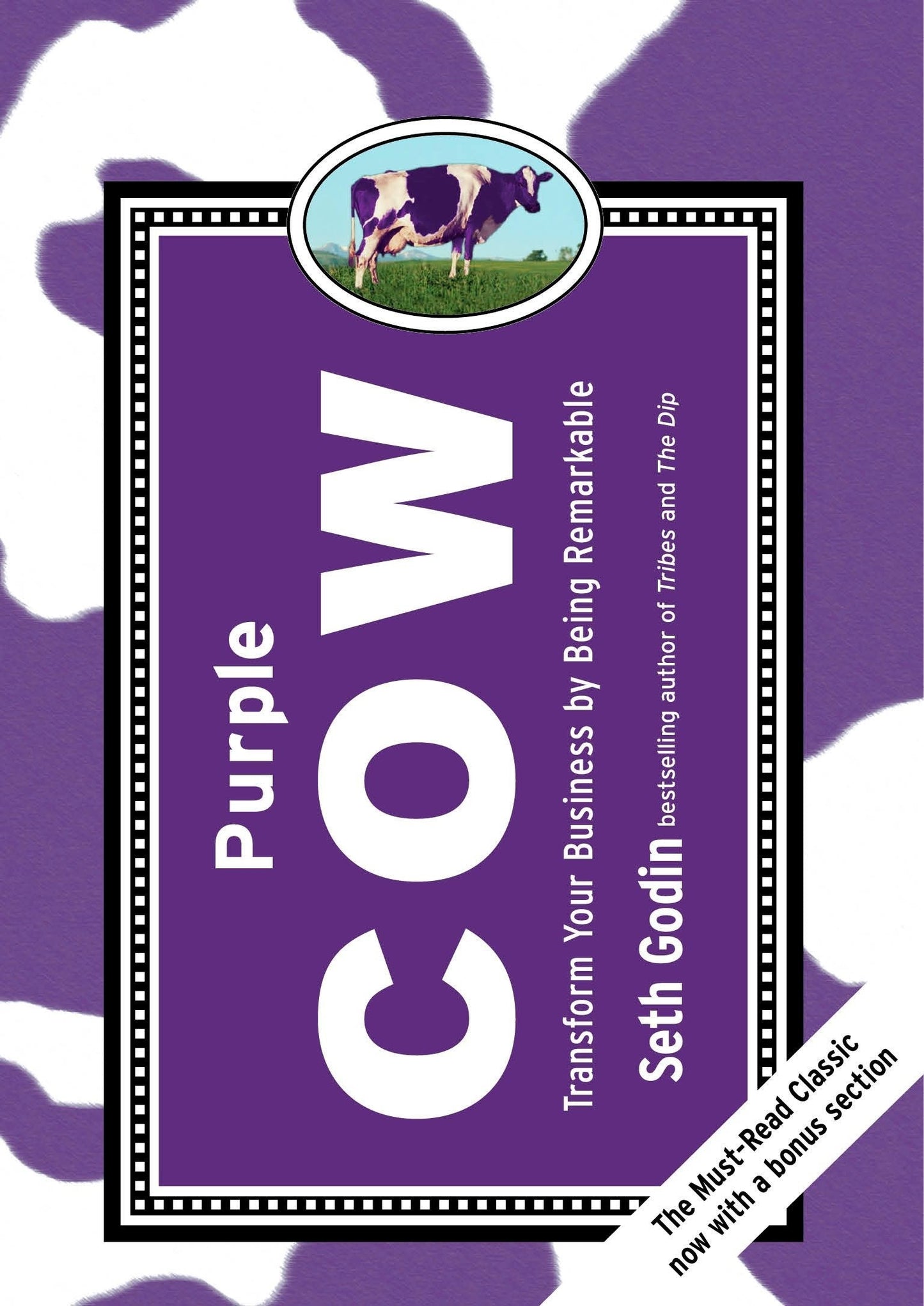 Purple Cow: Transform Your Business by Being Remarkable Book by Seth Godin