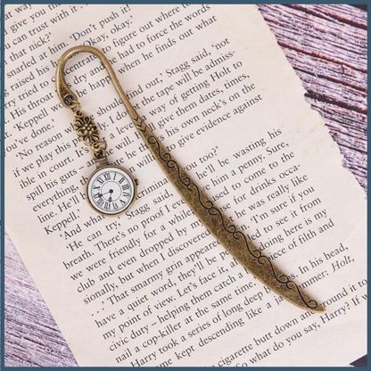 Vintage Style Metal Bookmark