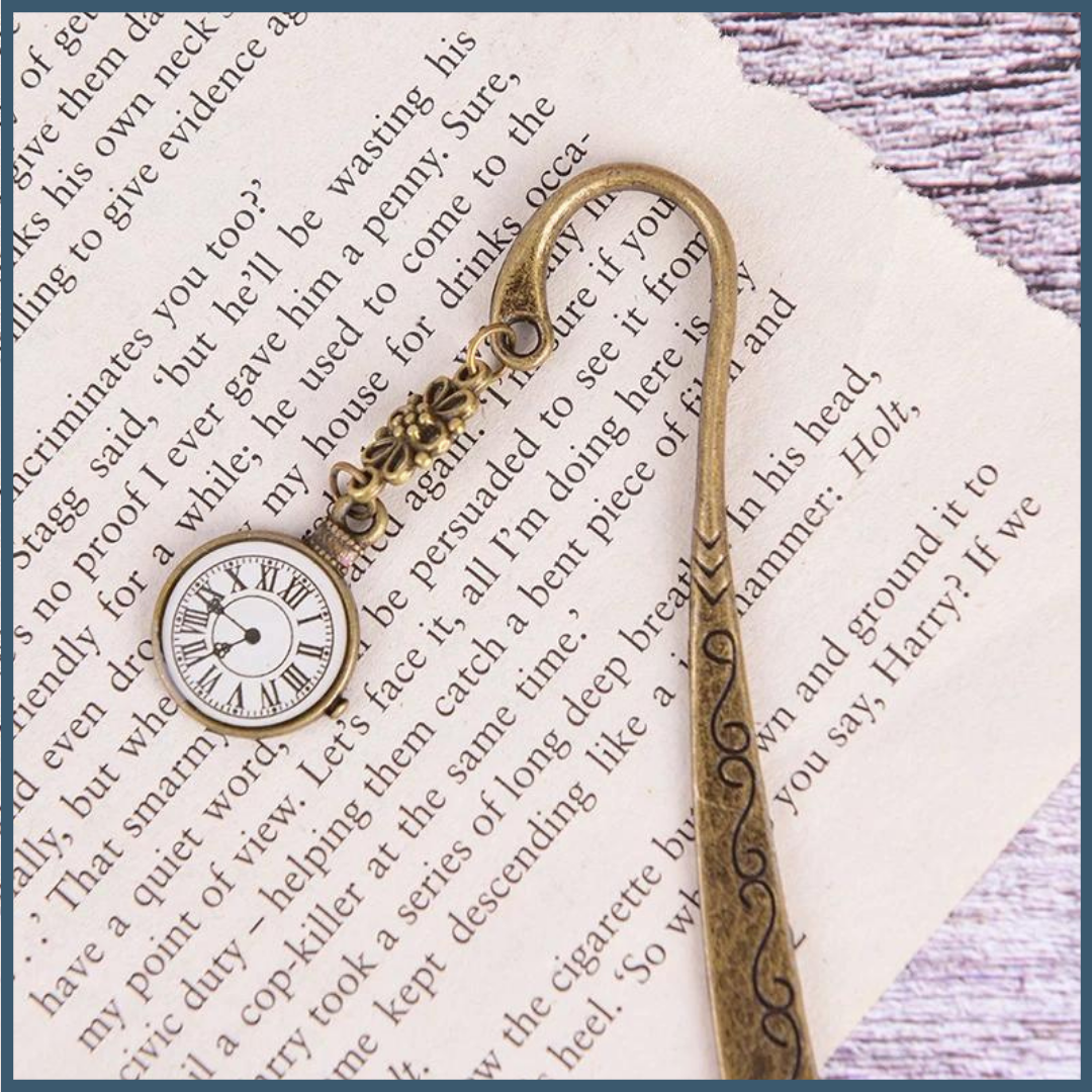 Vintage Style Metal Bookmark