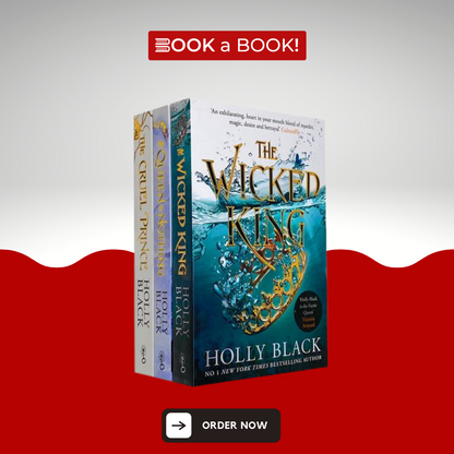 The Folk of the Air Series (3 Books Set) The Cruel Prince, The Wicked King, The Queen of Nothing by Holly Black