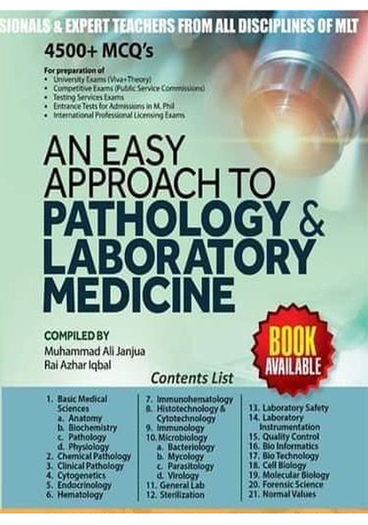 An Easy Approach To Pathology & Laboratory Medicine