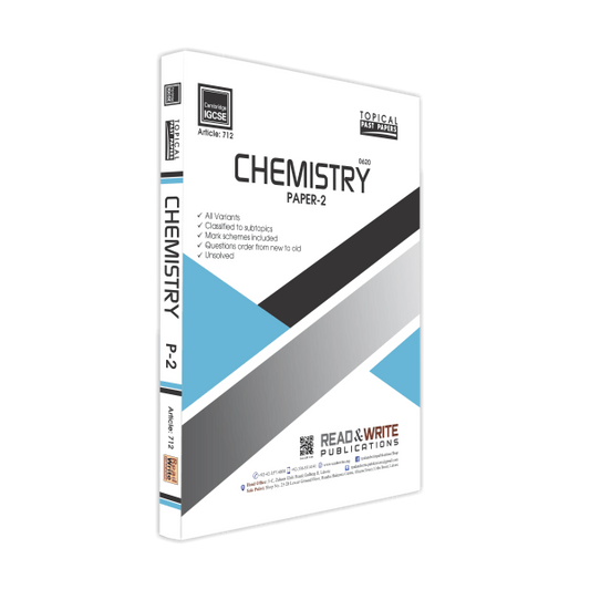 Cambridge Chemistry IGCSE Paper 2 Topical Past Papers By Editorial Board - Book A Book